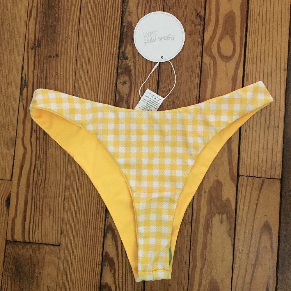 Brand New Reversible Tiger Mist Gingham Bottoms